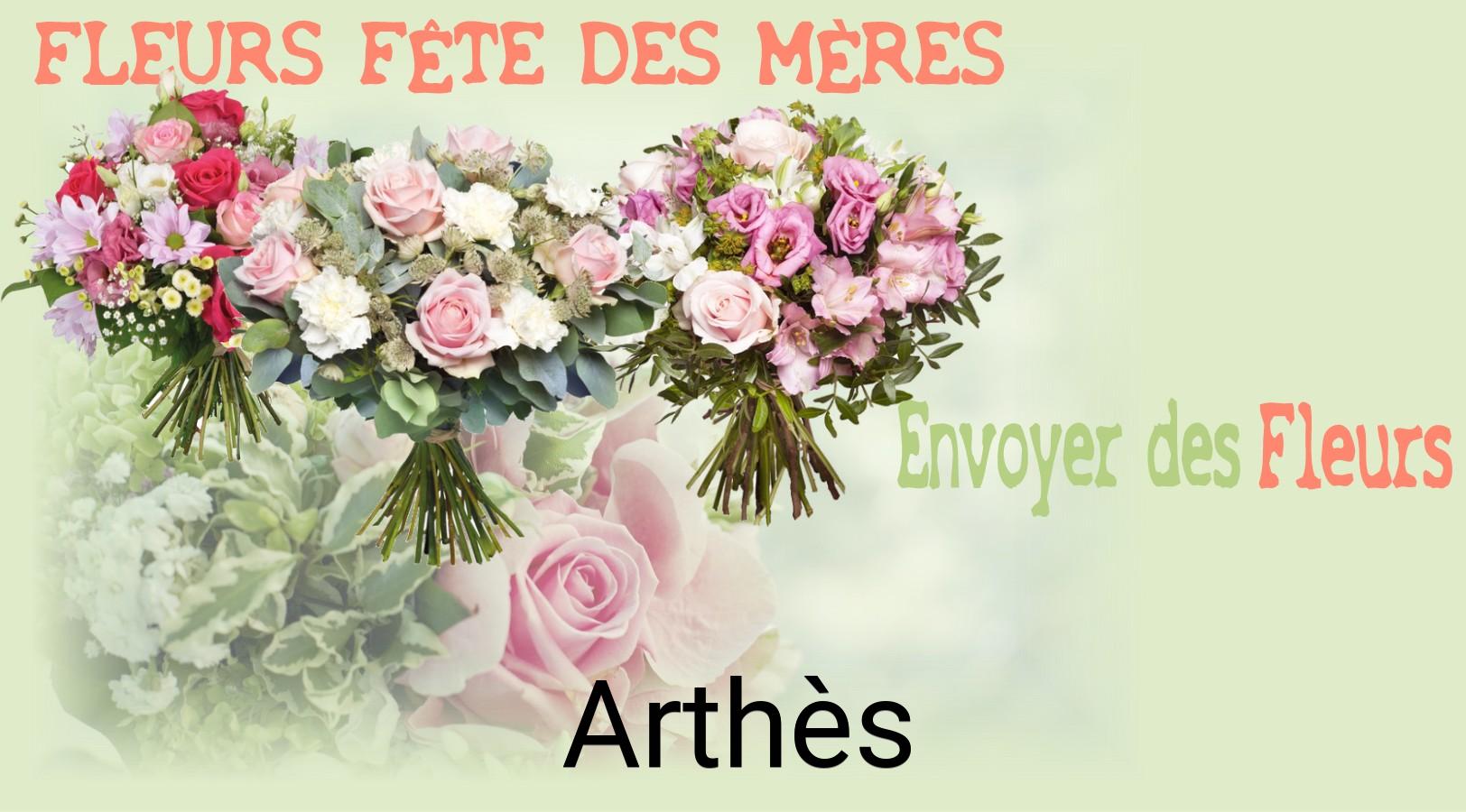 Bouquet de Fête des Mères livré à Arthès