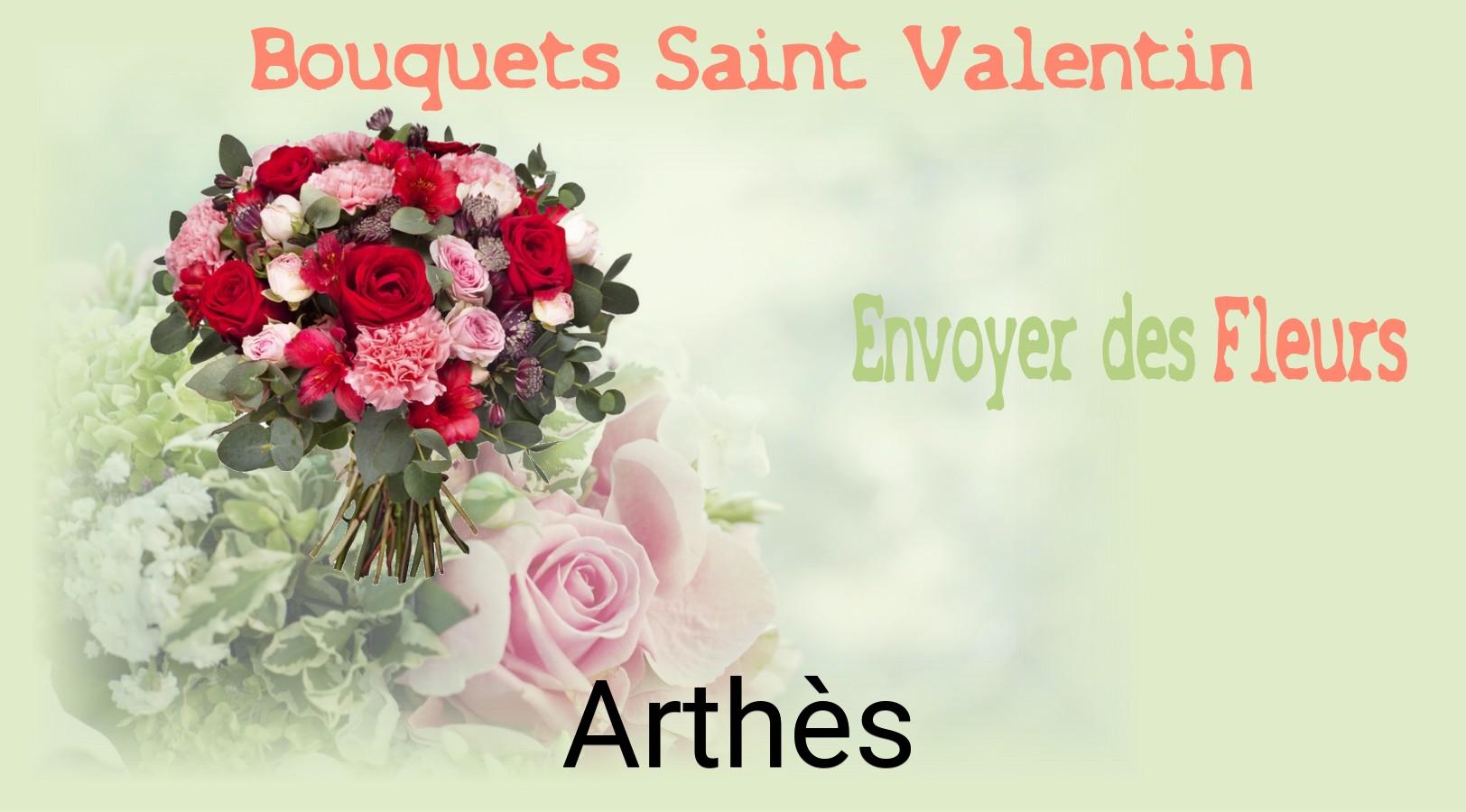 Roses de Saint-Valentin livrées à Arthès